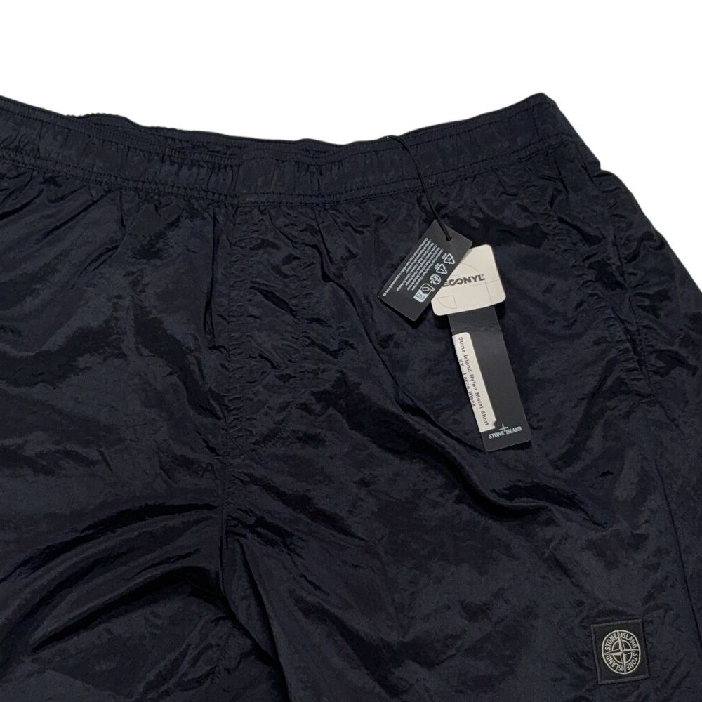 Stone Island Nylon Swim Black Shorts