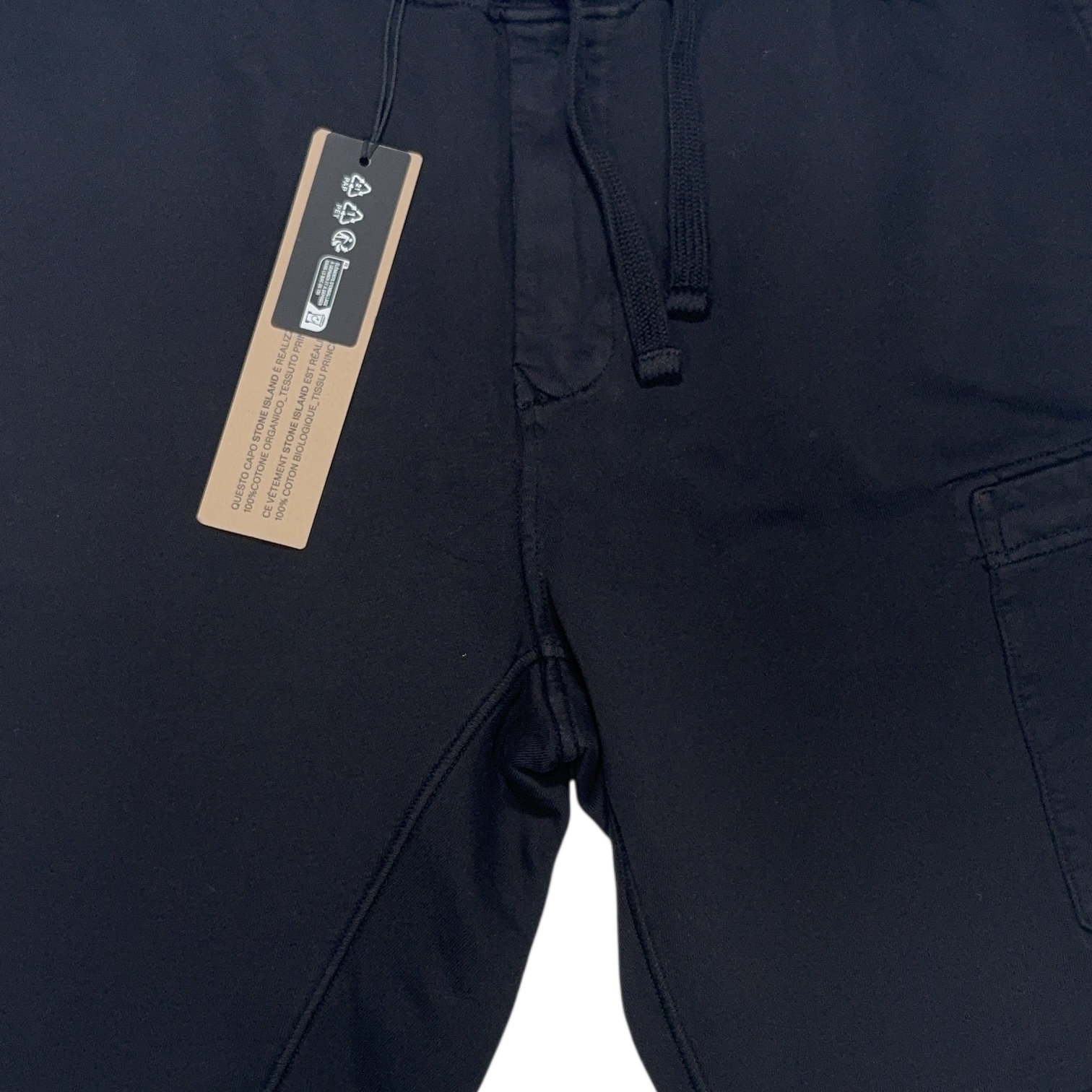 Stone Island Jogger Black Shorts