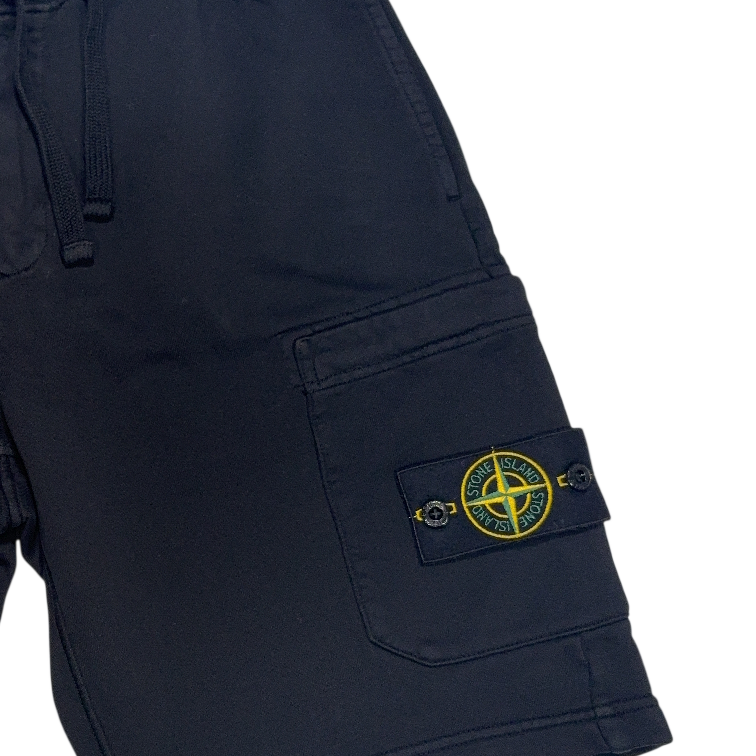 Stone Island Jogger Black Shorts