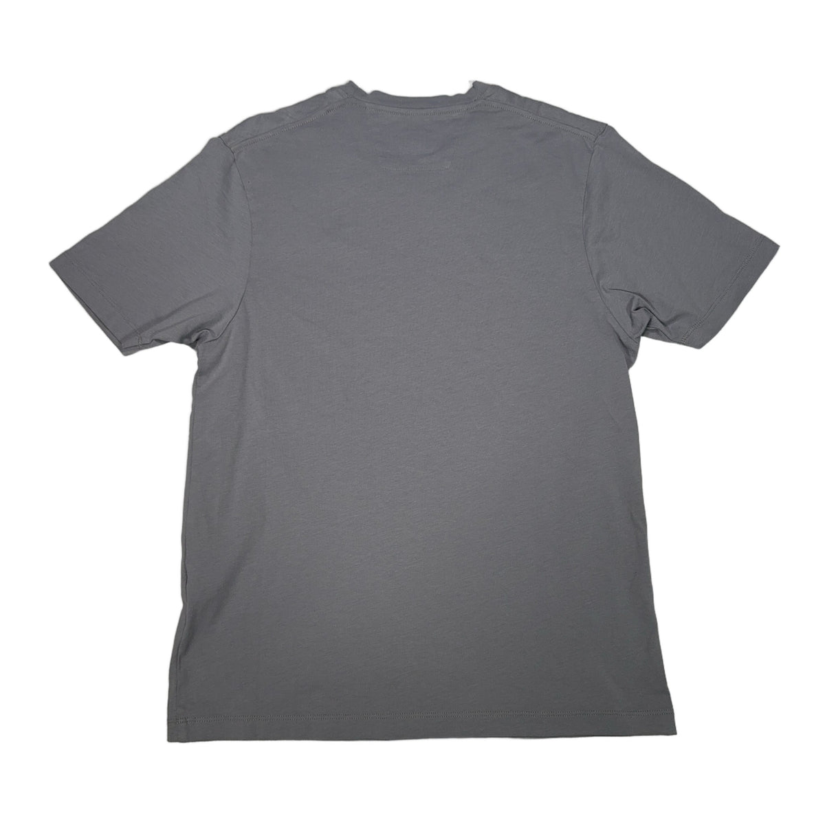 Cp Company Spell Out Embroidered Logo Grey T-Shirt
