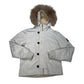 Stone Island Fur-Trim With Fur Lining Hooded Parka – Grey