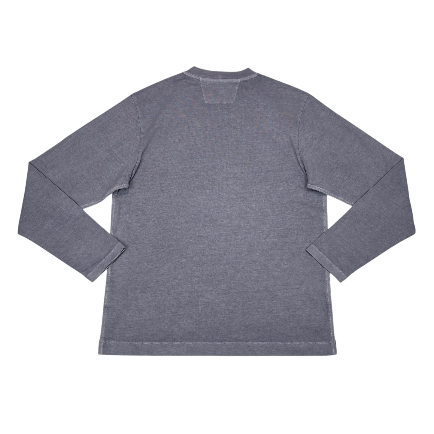 CP Company Lavender Violet Long Sleeve Logo Embroidery Tshirt
