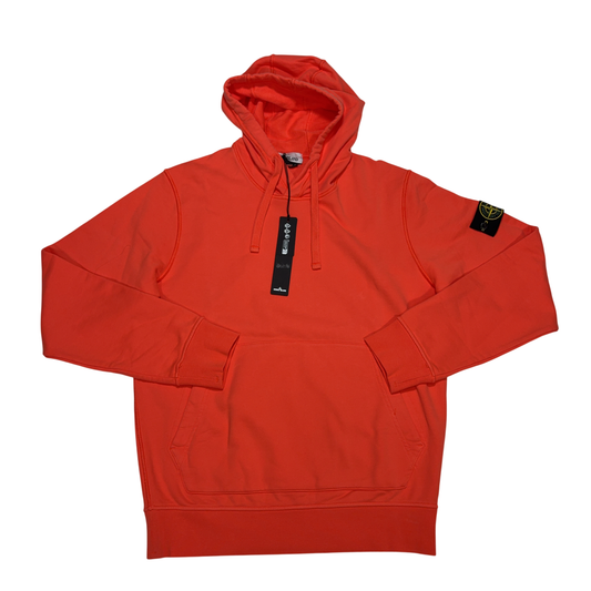 Stone Island Orange Hoodie