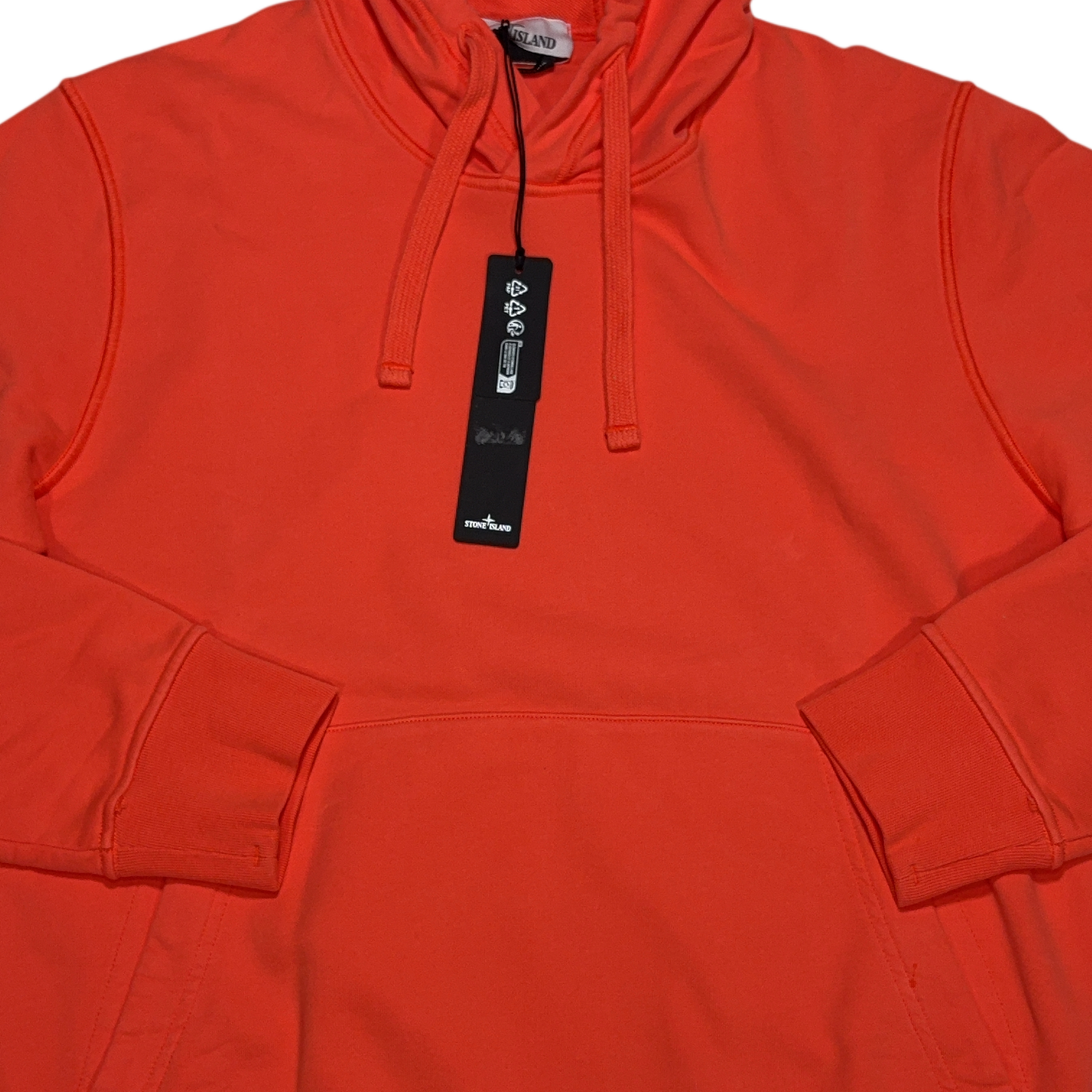 Stone Island Orange Hoodie
