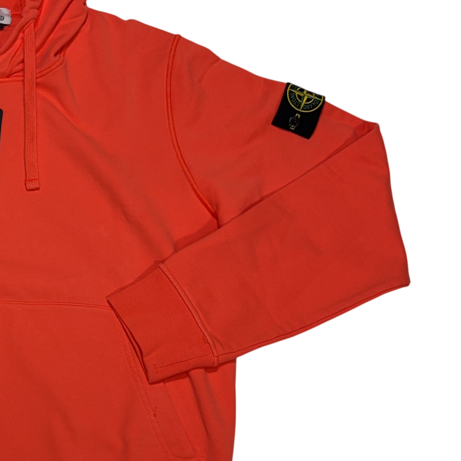 Stone Island Orange Hoodie