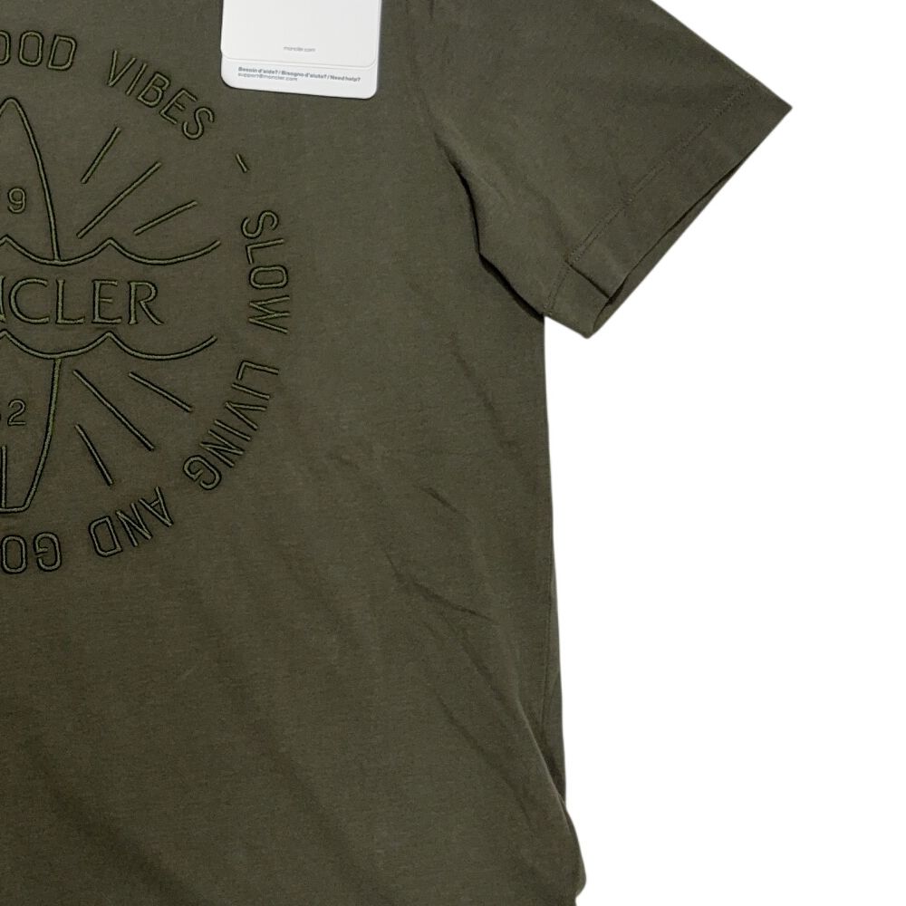 Moncler Front Graphic Green T-shirt