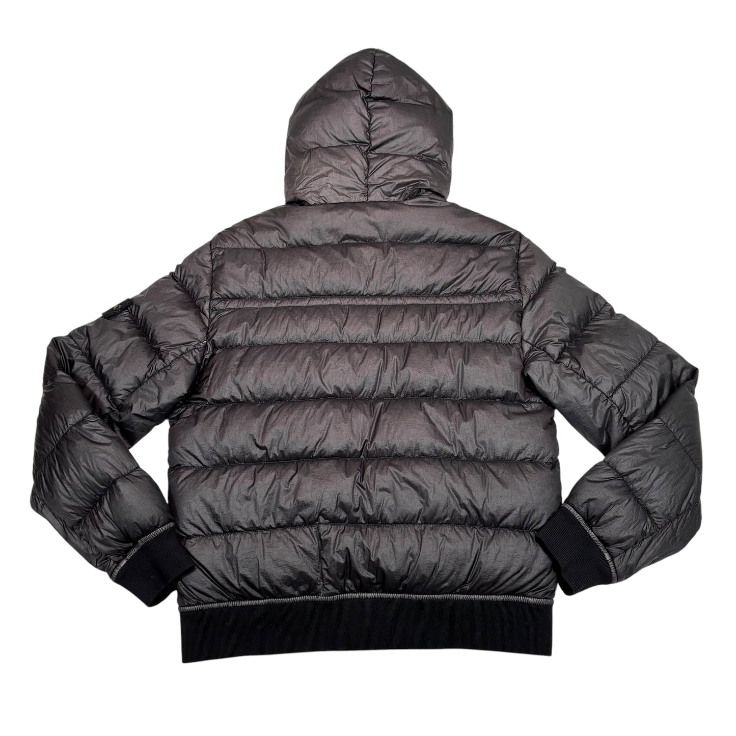 Stone Island Slate Grey Garment Dyed Down_26 GR X SQM_N Jacket