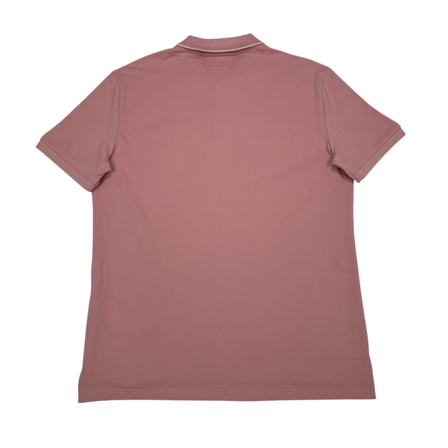 CP Company Misty Rose Stretch Piquet Box Logo Polo Shirt