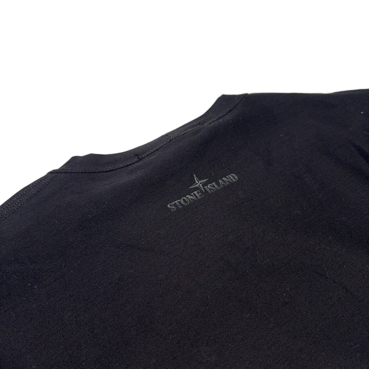Stone Island Long Sleeve Black T-shirt