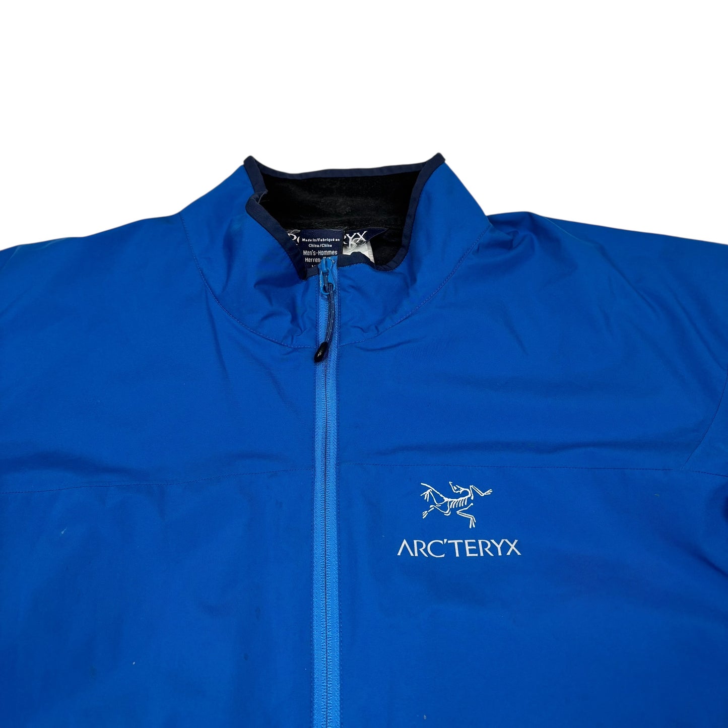 Arc’teryx Blue Insulated Logo Spell Out Jacket