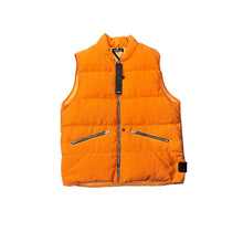 Load image into Gallery viewer, Stone Island Orange Fabric Down Jacket Shadow Project Gilet
