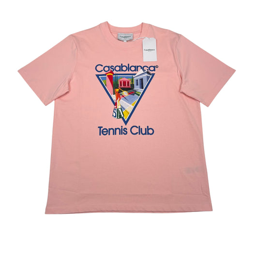 Casa Blanca Pale Pink La Joueuse Organic Cotton Tshirt