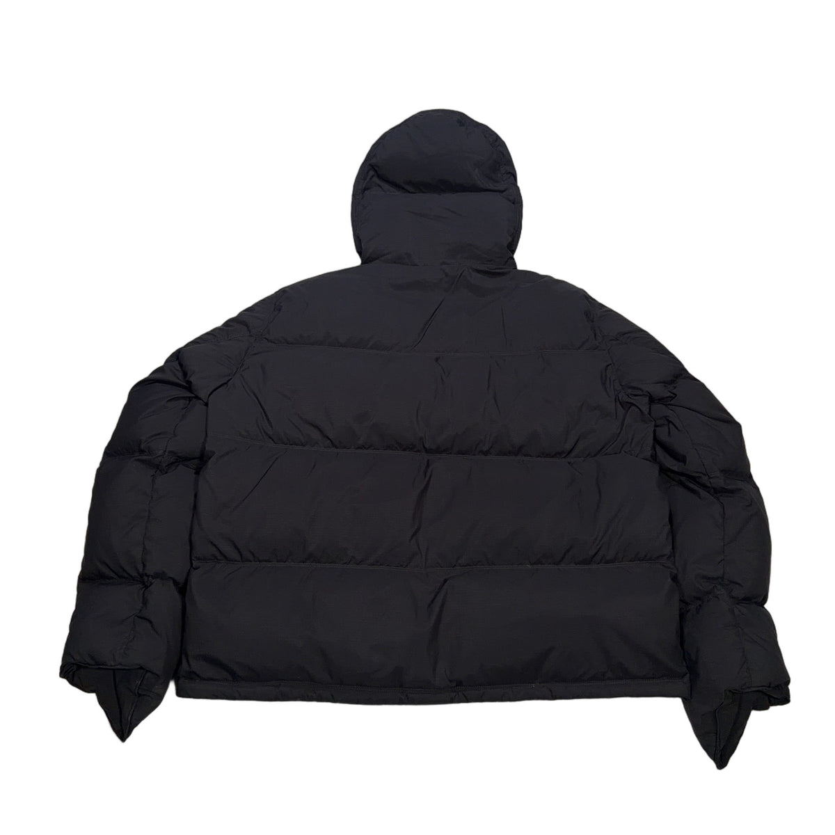 Stone Island Matt Ripstop Cordura Hooded Puffer Jacket – Black