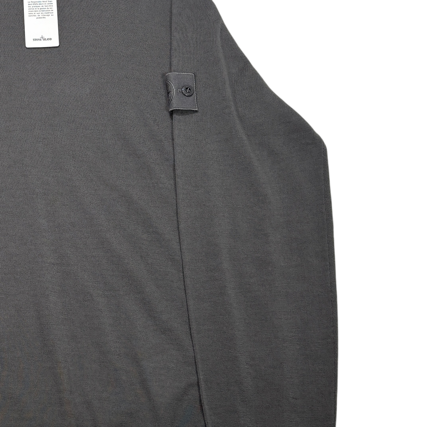 Stone Island Grey Ghost Piece Turtle Neck Jumper