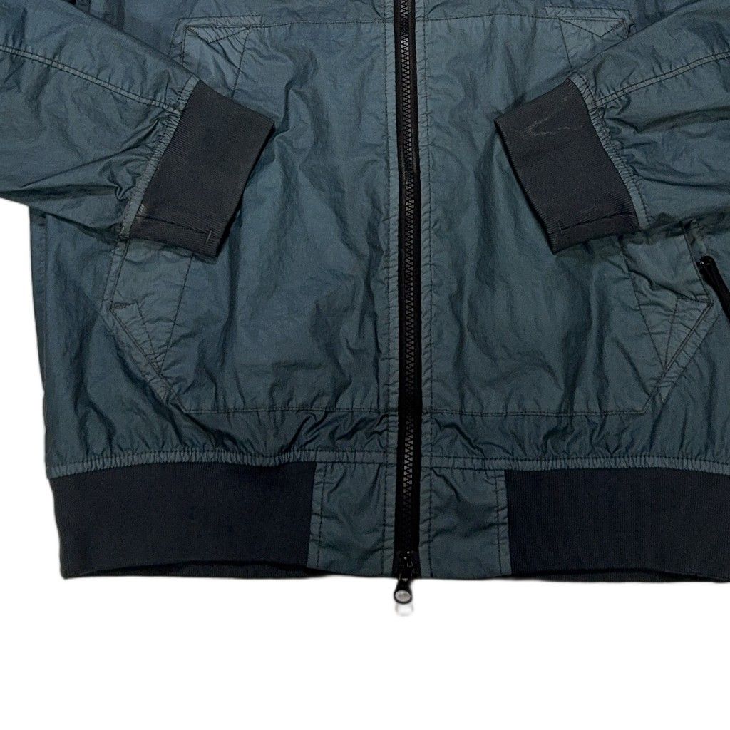 Stone Island Membrana 3L TC Hooded Jacket – Blue
