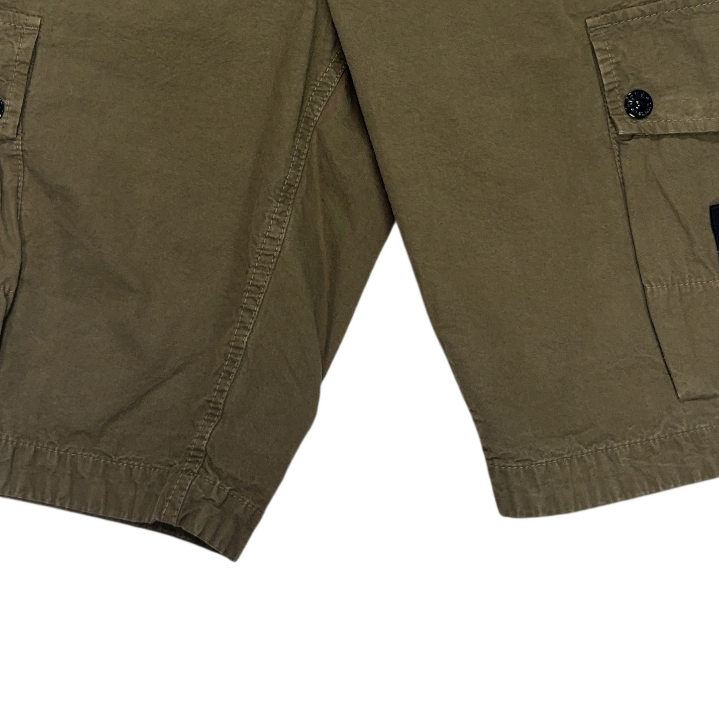 Stone Island Cargo Green Shorts