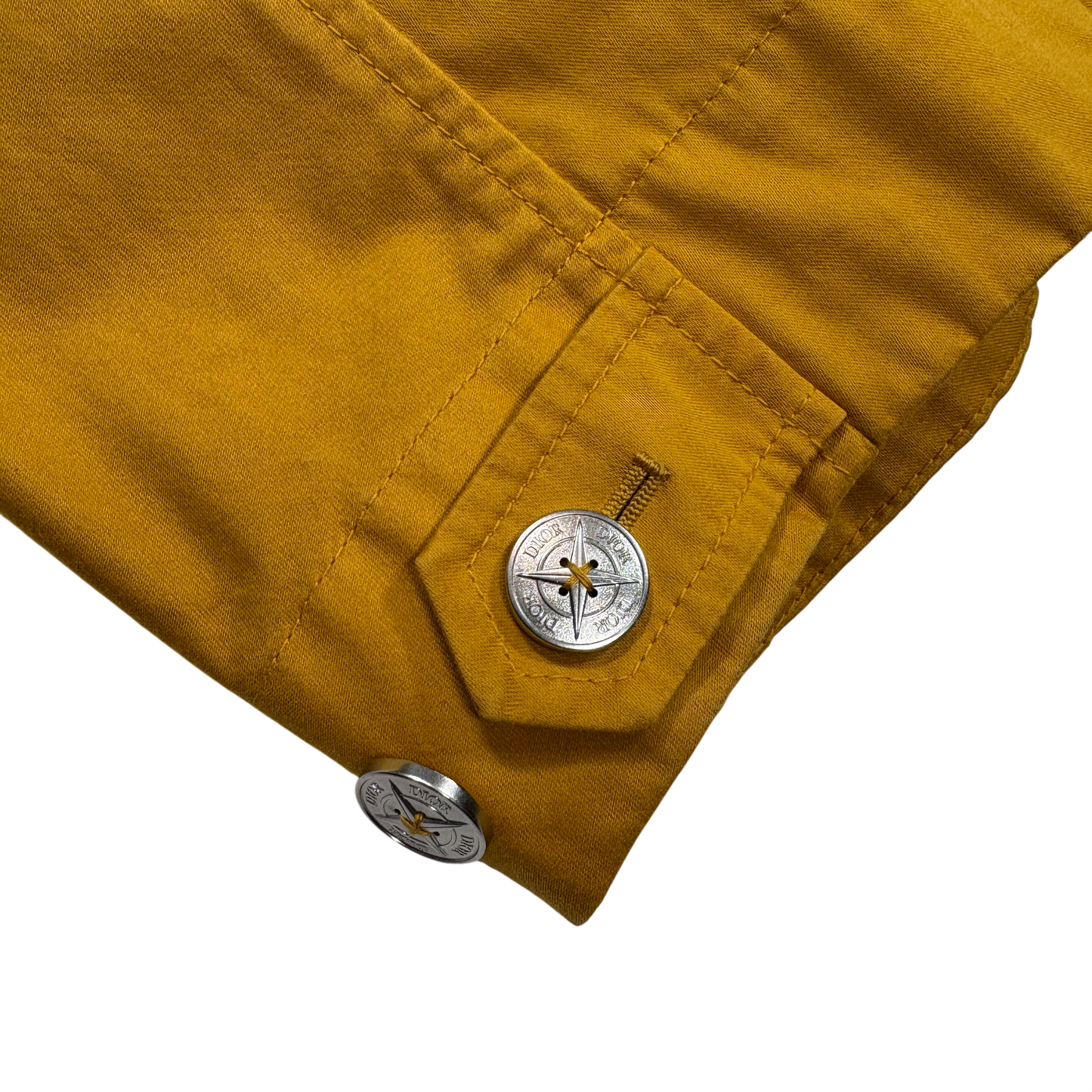 Stone Island X Dior Razo Gommato Yellow Jacket
