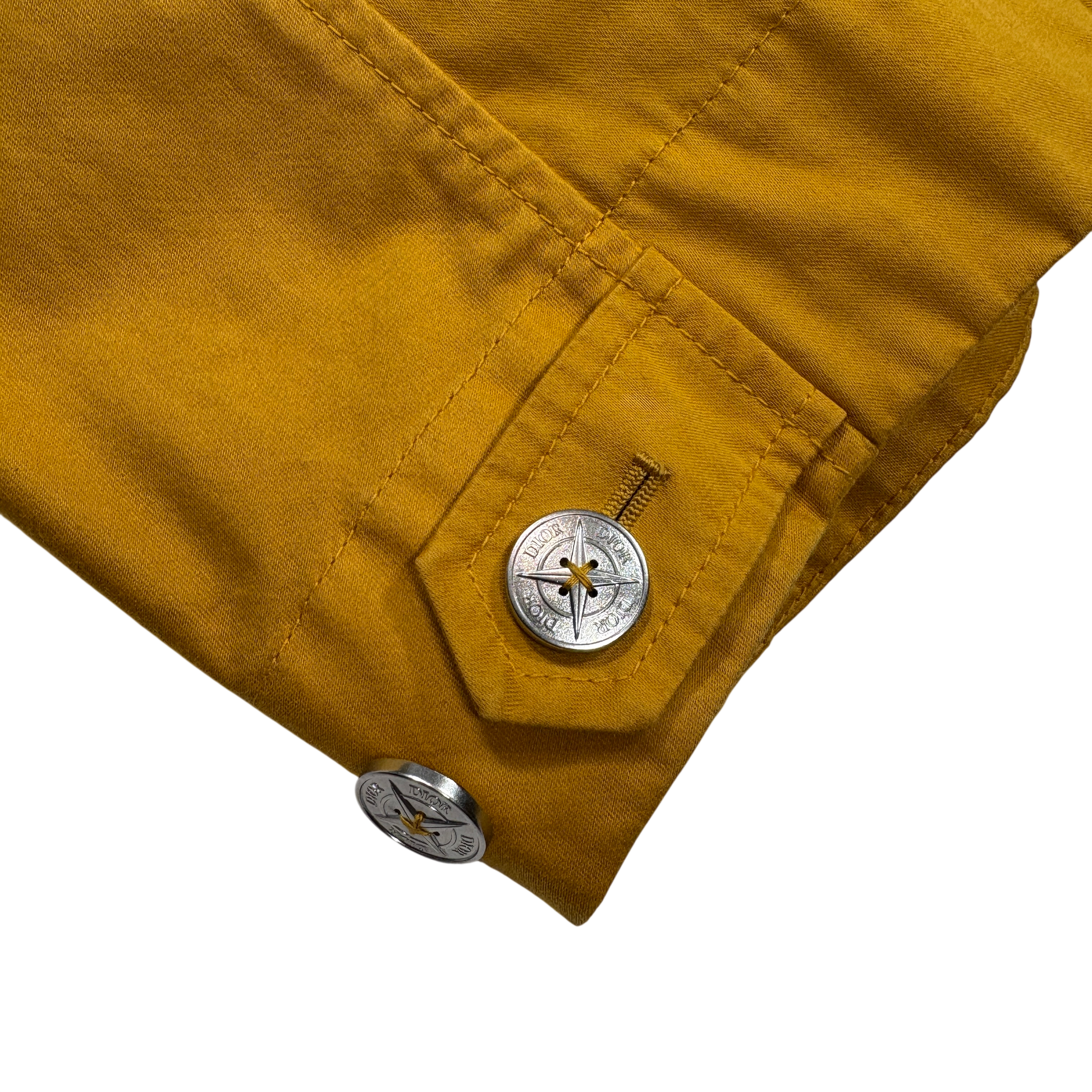 Stone Island X Dior Razo Gommato Yellow Jacket
