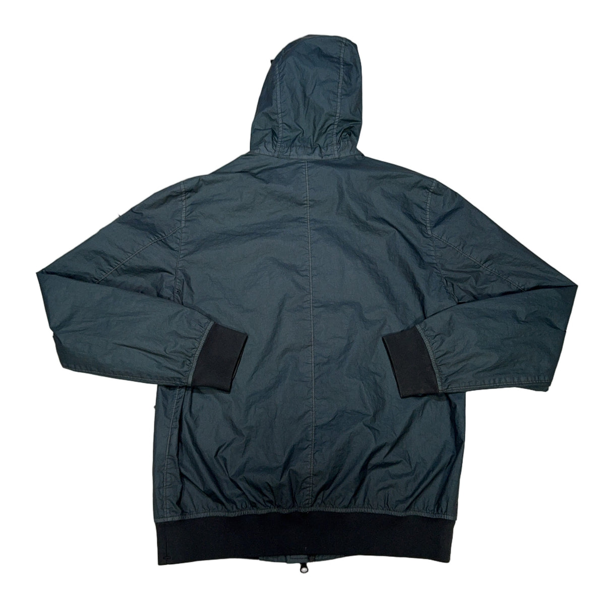 Stone Island Membrana 3L TC Hooded Jacket – Blue