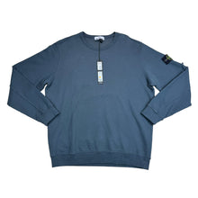 Load image into Gallery viewer, Stone Island Dark Grey Compass-Patch Crew Neck Jumper
