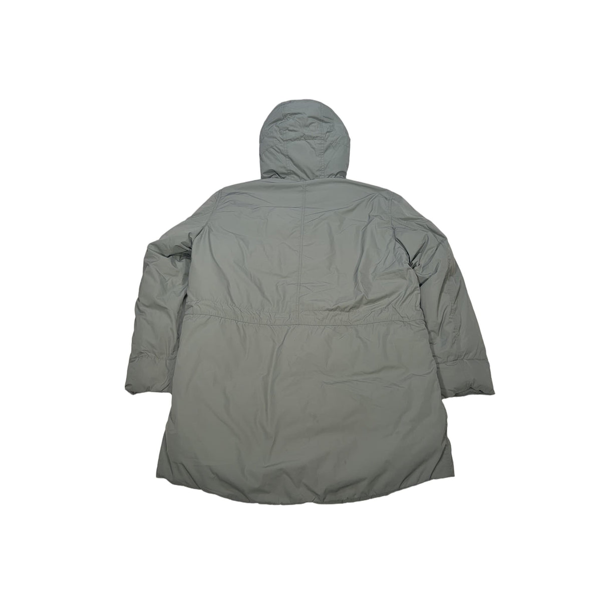 Stone Island Micro Twill Down Hooded Coat – Green