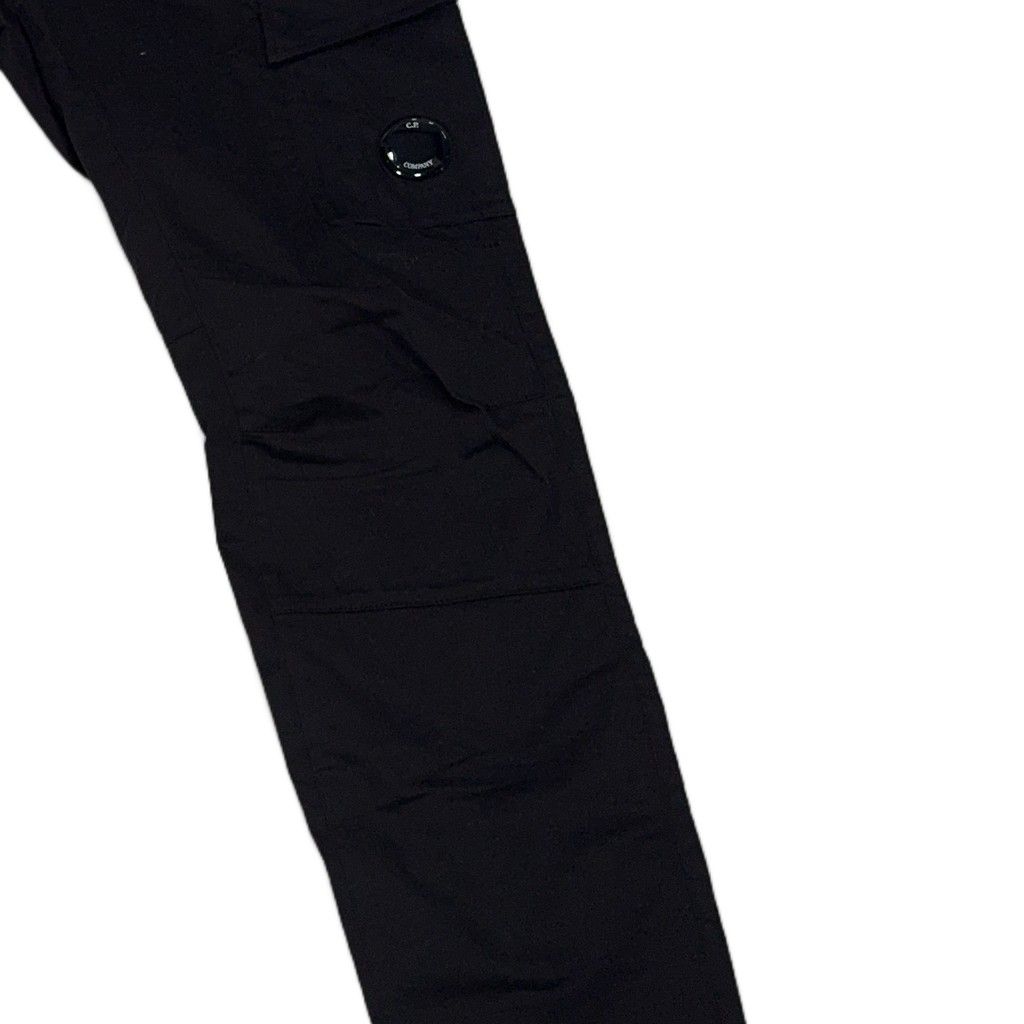 Cp Company Black Pocket Lens Cargos