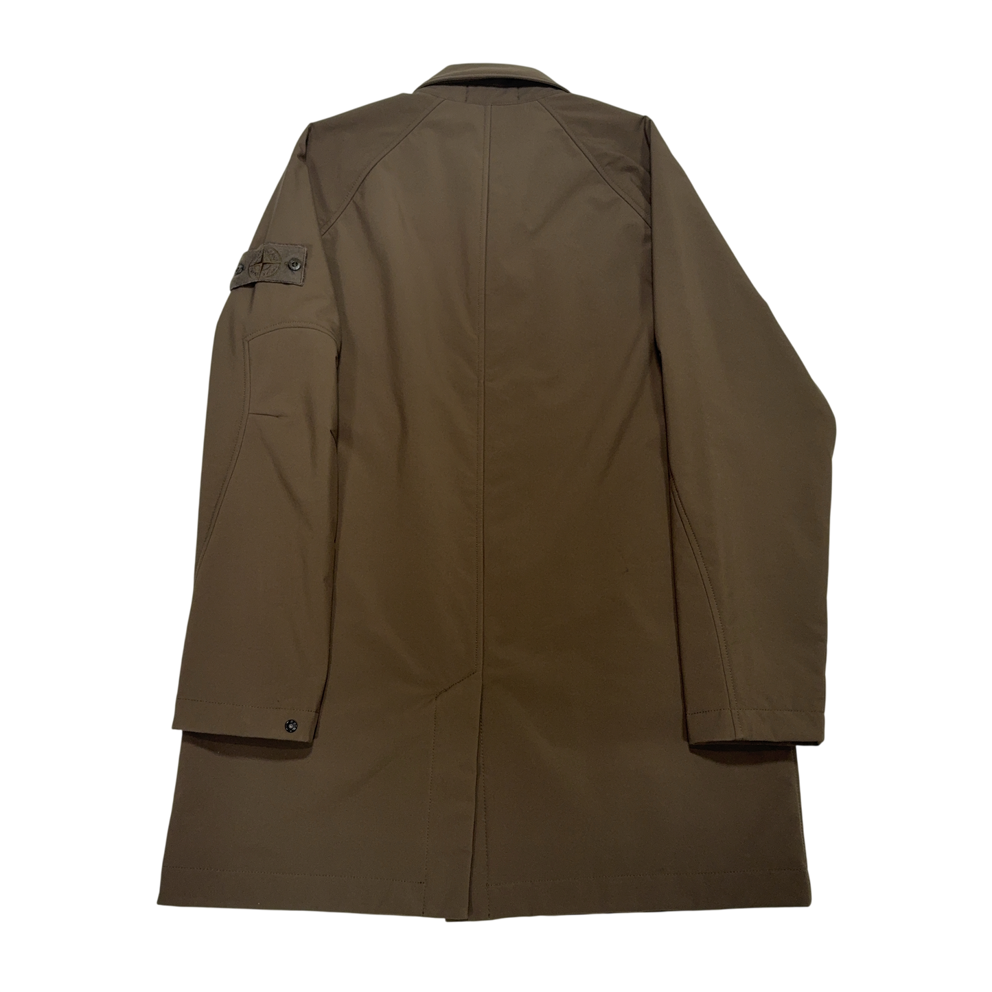 Stone Island Poliestere Stretch 5L Ghost Piece Green Jacket