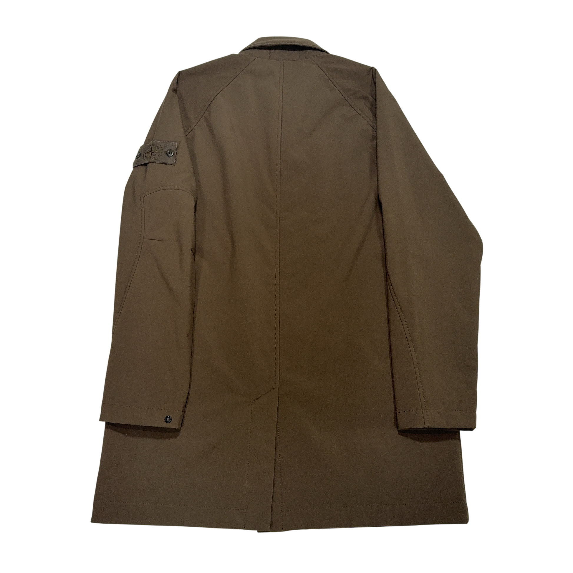Stone Island Poliestere Stretch 5L Ghost Piece Green Jacket