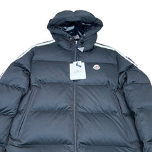 Load image into Gallery viewer, Moncler Black Sanbesan Down Feather Padded Puffer Coat
