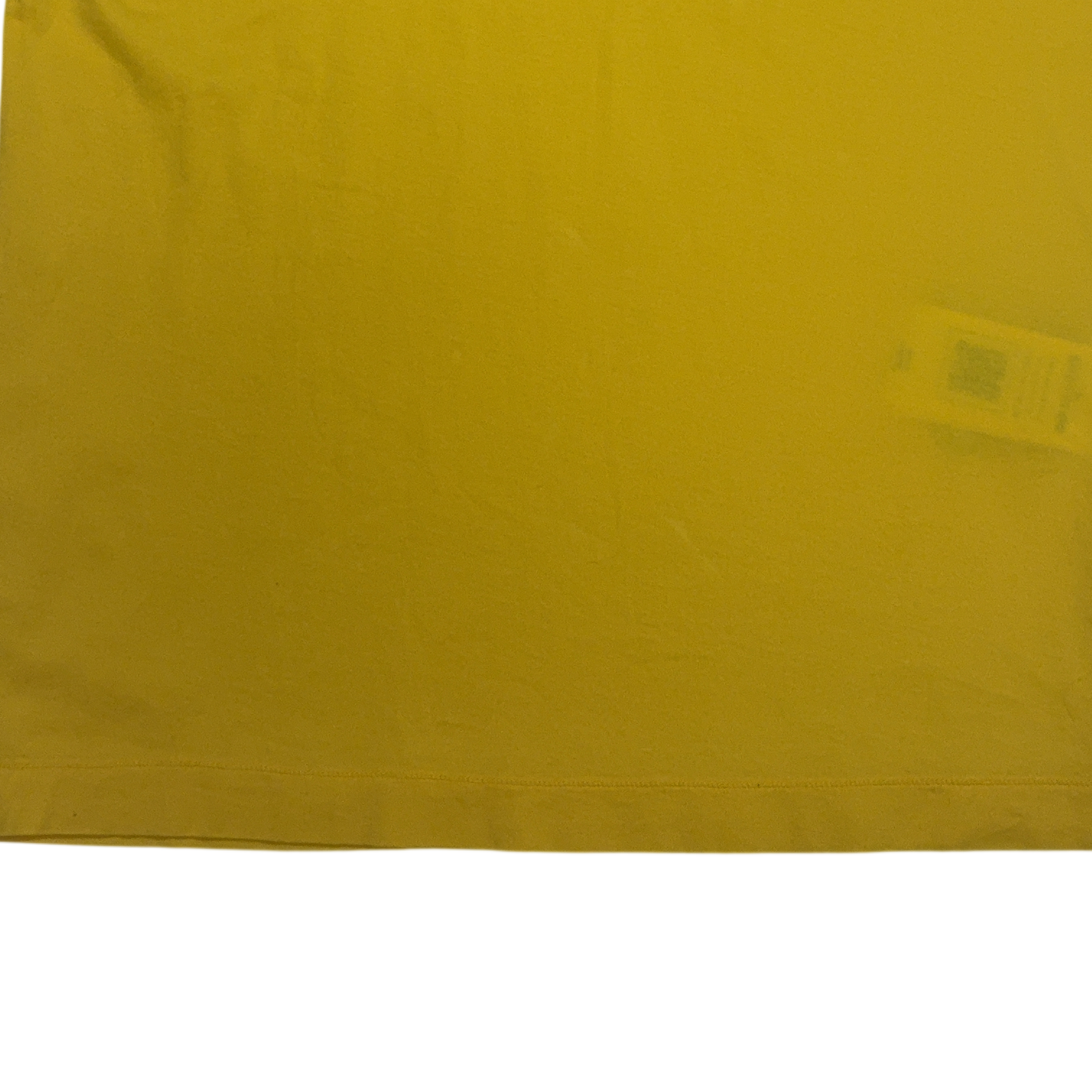 Stone Island Logo Patch Yellow T-shirt