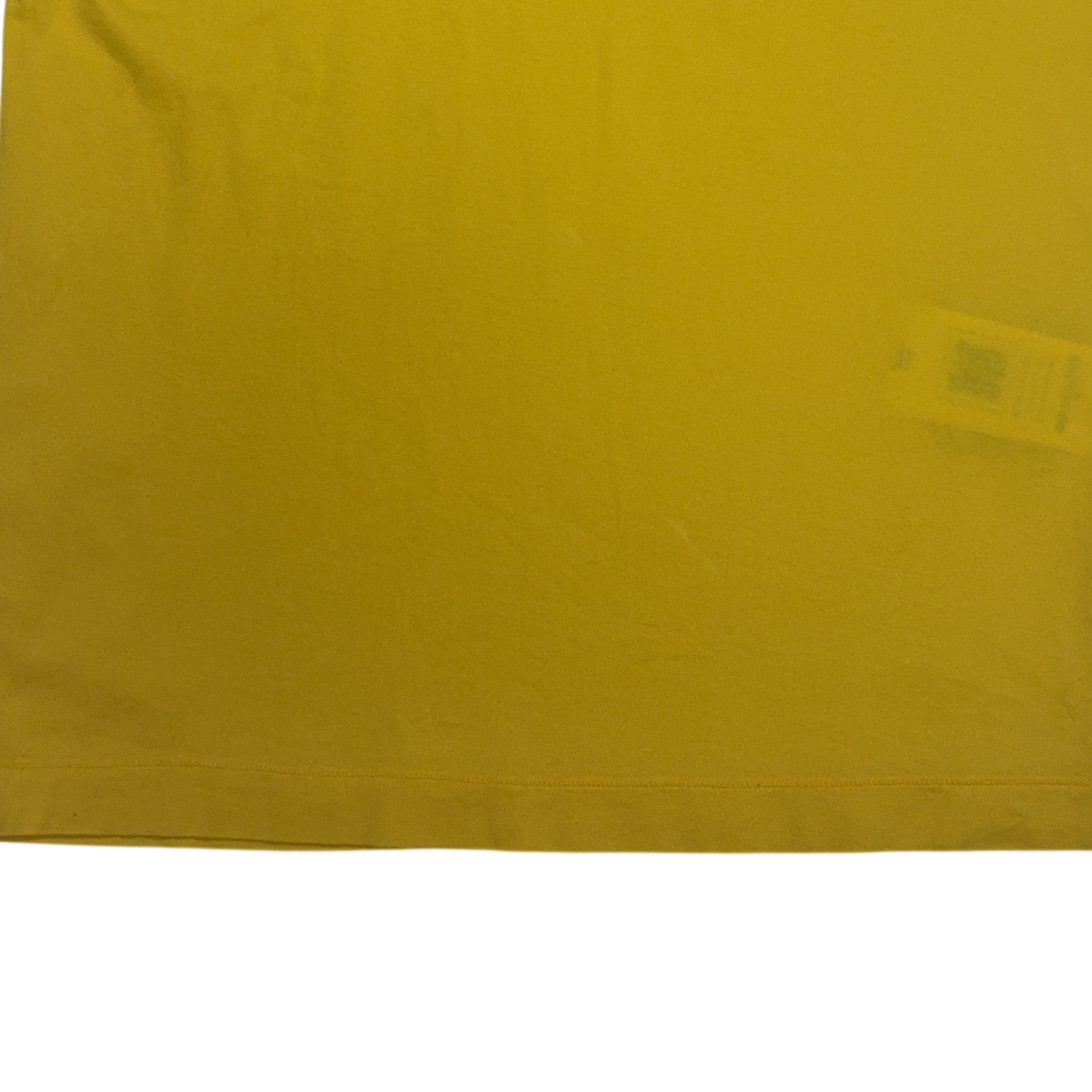 Stone Island Logo Patch Yellow T-shirt
