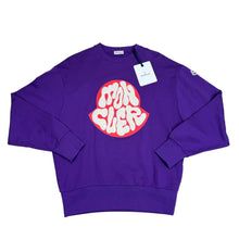Load image into Gallery viewer, Moncler Purple Melt Graphic Jumper
