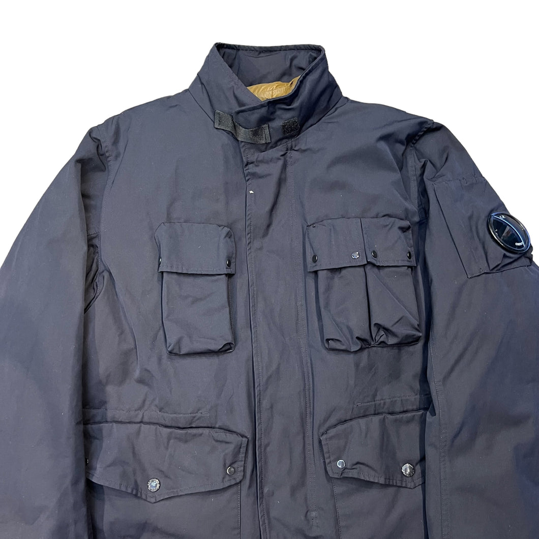 CP Company Navy Blue Field Jacket with Removable Liner