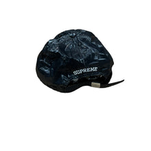 Load image into Gallery viewer, Stone Island x Supreme Black 5-Panel Liquid Silk Hat
