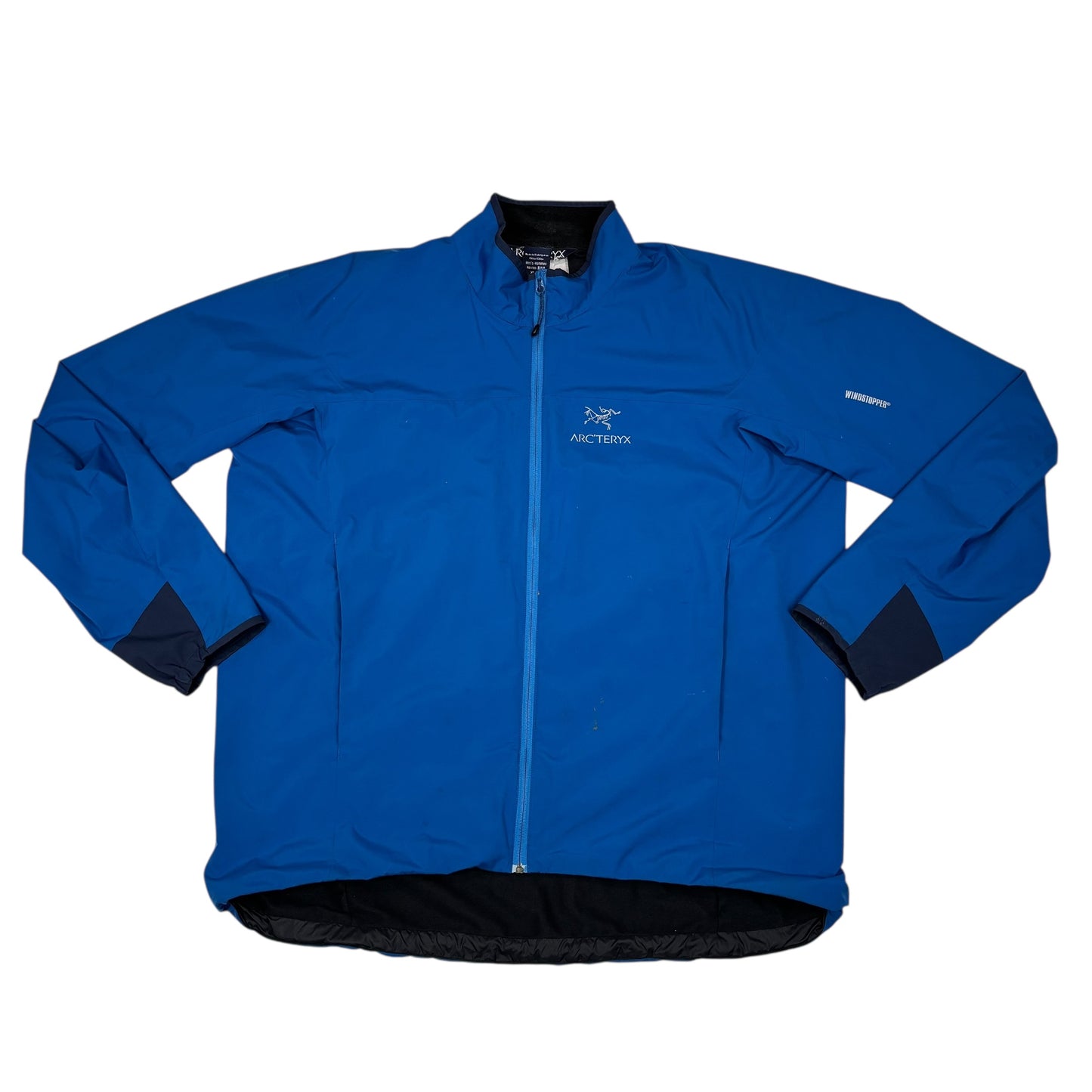 Arc’teryx Blue Insulated Logo Spell Out Jacket