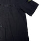 Stone Island Badge Short-Sleeve Shirt – Black