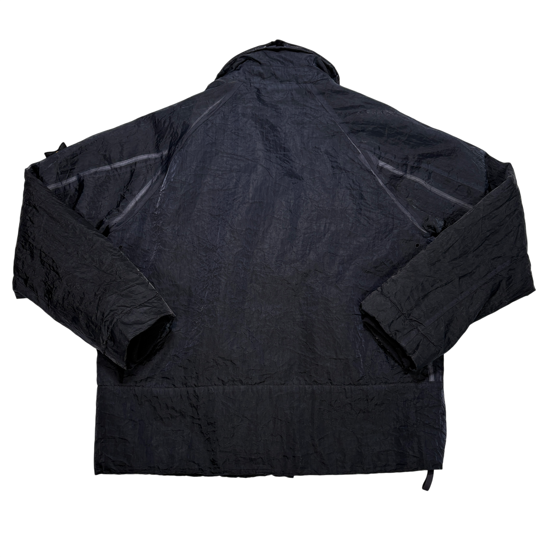Stone Island Quilt-Lined MonoFiliment Black Jacket
