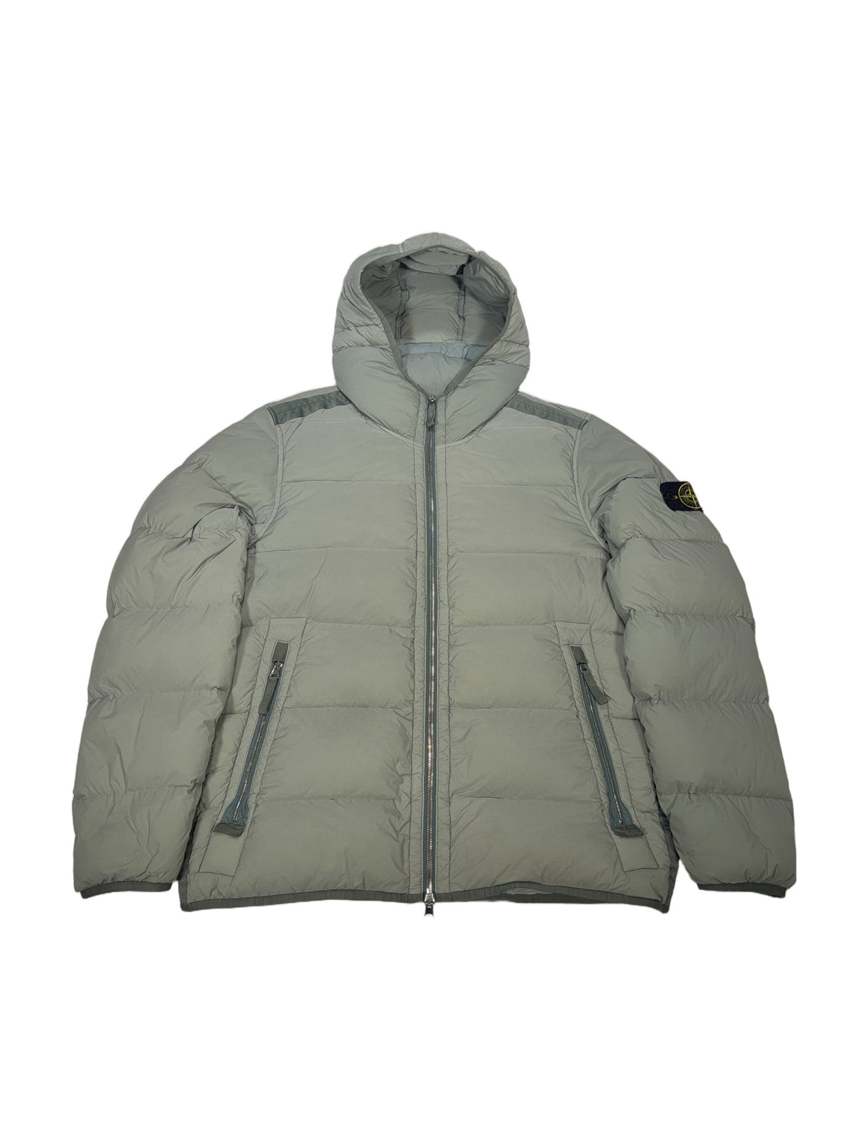 Stone Island Seamless Tunnel Nylon Down-TC Hooded Jacket – Green
