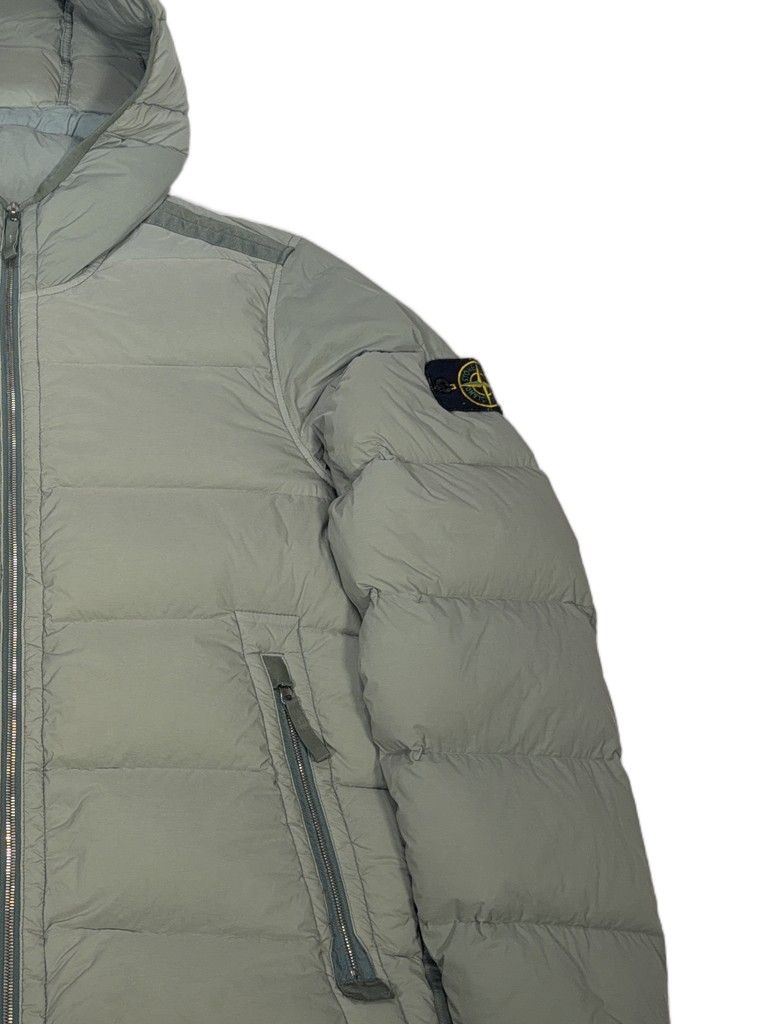 Stone Island Seamless Tunnel Nylon Down-TC Hooded Jacket – Green