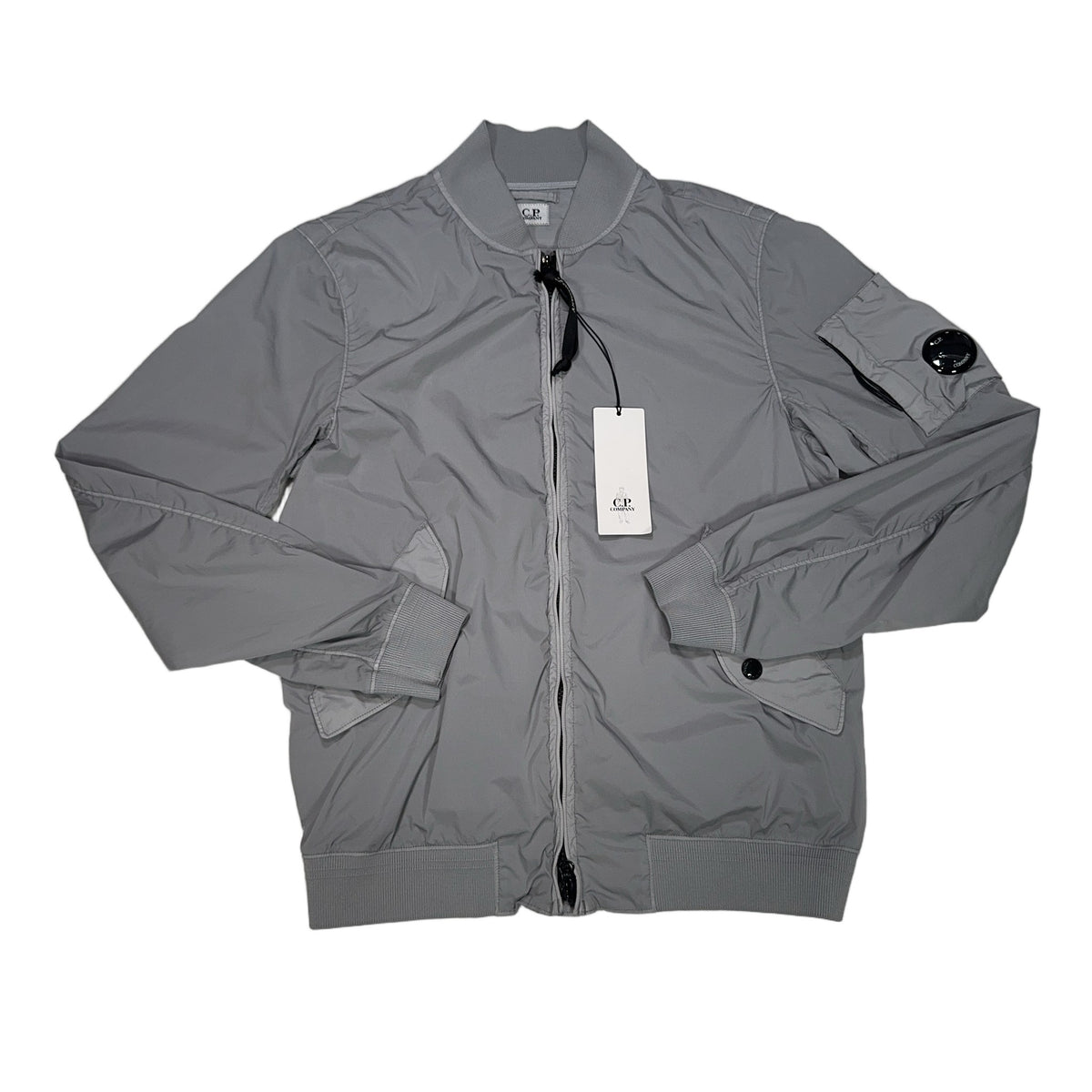 C.P. Company Nycra-R Bomber Jacket - Grey