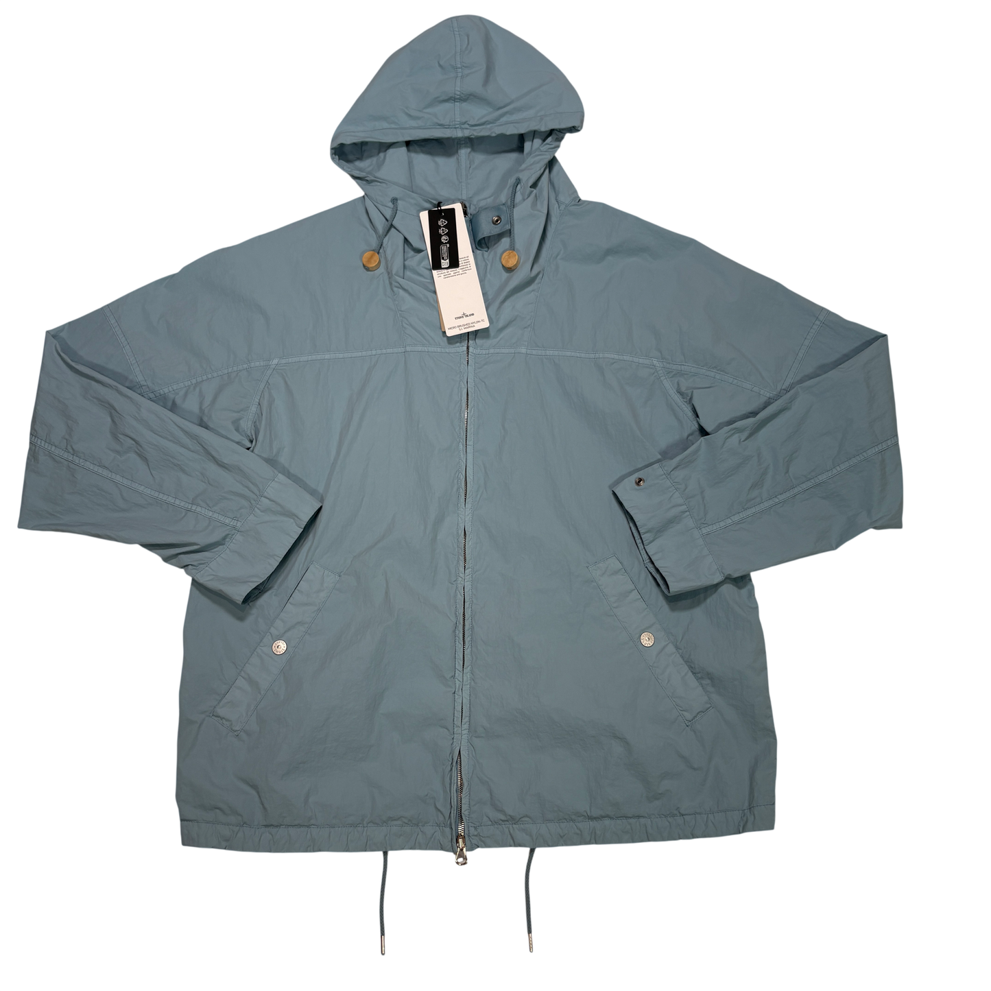 Stone Island Marina Blue Hooded Jacket