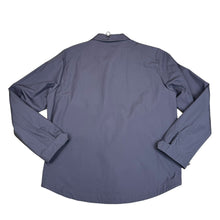 Load image into Gallery viewer, CP Company Total Eclipse Blue Metropolis Series HYST Tela Waterproof Logo-Print Overshirt Jacket
