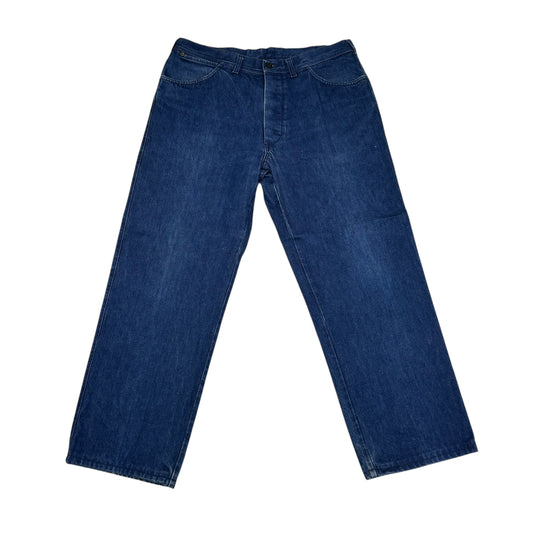Stone Island Navy Blue Vintage Denim Marina Piece Jeans