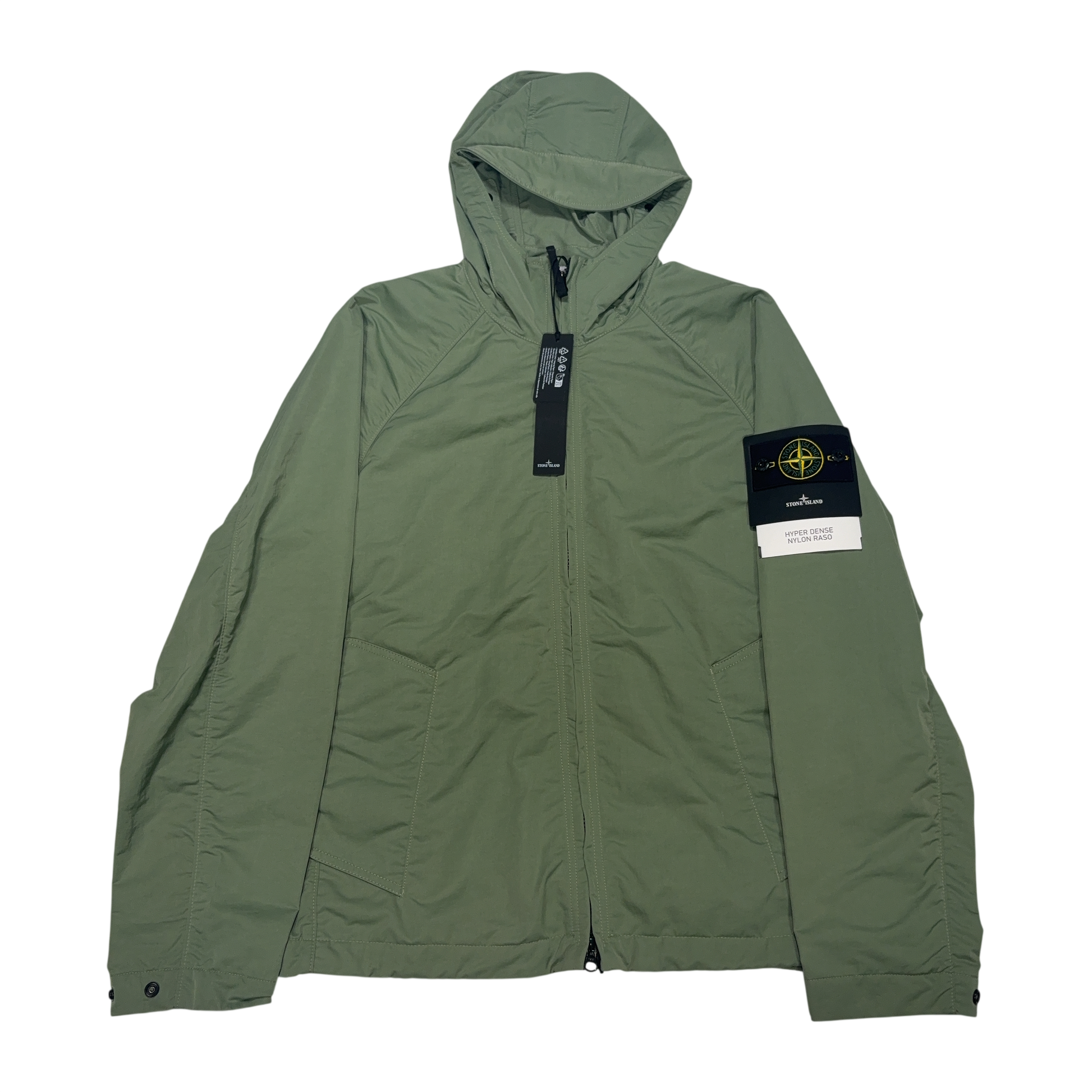 Stone Island Hyper Dense Nylon raso Green Jacket