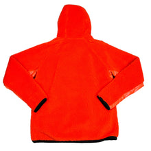 Load image into Gallery viewer, Moncler Orange Fleece Grenoble Polyester Zip Up Hoodie
