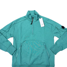 Load image into Gallery viewer, CP Company Green Classic Goggle Quarter-Zip Jacket
