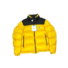 Load image into Gallery viewer, Moncler Yellow With Hidden Hood Puffer Coat
