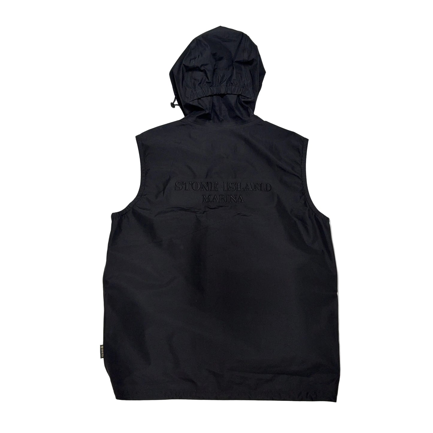 Stone Island 3L Gore-Tex In Recycled Polyester Black Jacket