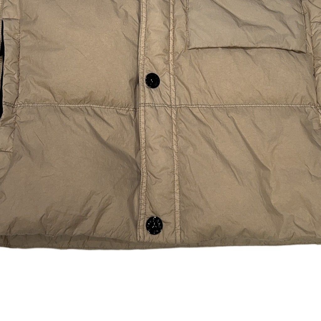 Stone Island Garment Dyed Crinkle Reps NY Down Gilet – Beige