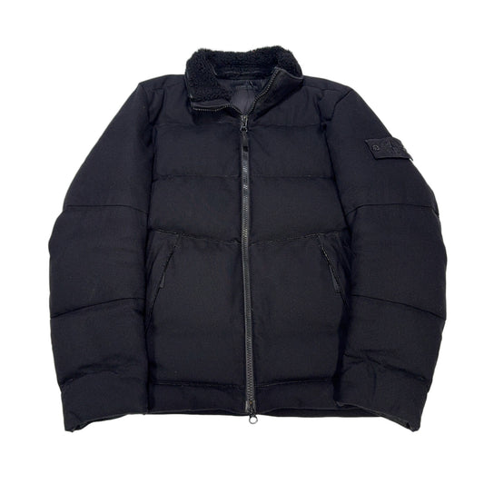 Stone Island SW 3L Down Ghost Piece Jacket – Black